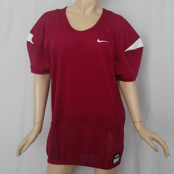Nwt $75 NIKE Red Performance Training Top 2XL/3XL - Picture 2 of 10